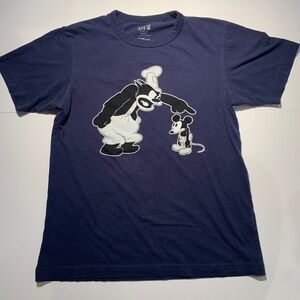 Uniqlo Disney Pete and Mickey Mouse Short Sleeve
